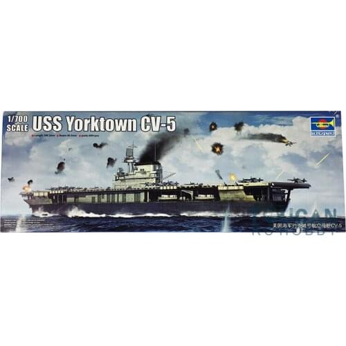 Trumpeter 06707 1/700 USN Yorktown CV-5 Aircraft Carrier Plastic Model Warship TH05533-SMT6