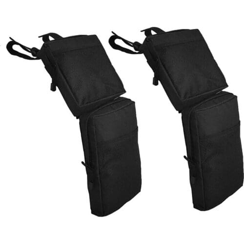 2 Pcs Outdoor ATV Side Bag Snowmobile Rear Bag Cargo Storage Mudguard Waterproof Bag