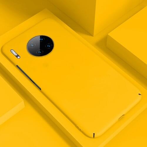 Ultra-thin Colorful Matte Hard PC Phone Case For Huawei Mate 30 20 10 P40 P30 P20 lite Pro Honor 8 Cute Shockproof Frosted Cover