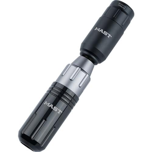 Stable Bold Mast Flex Tattoo Rotary Machine Pen with Mast Mini Wireless Battery Power Set for Permanent Makeup Tattoo Artist