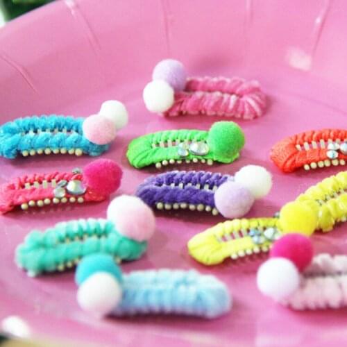 South Korea Cute Yorkshire Terrier pet accessories hair ball hair clip BB clip 30pcs