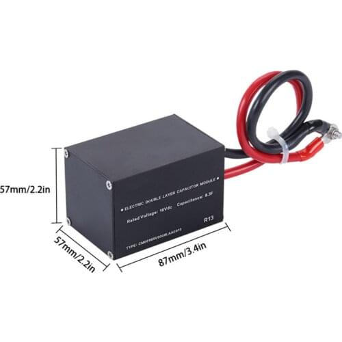 16V 8.3F Super Farad Capacitor Module Car Audio Capacitor Locomotive Capacitor/Auto Starter/Wind Pulping/Small UPS System