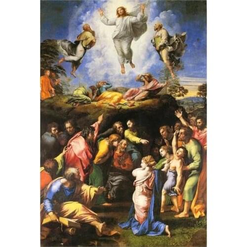 5D DIY Full Round Diamond Painting Raphael"Resurrection Of Christ"Cross Stitch 3D Embroidery Rhinestone Mosaic Home Decor Y591