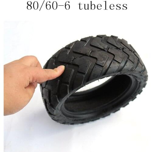 80/60-6 Tubeless tire For E-Scooter Motor Electric Scooter Go karts ATV QuadSpeedway 8.5 inch tire scooter