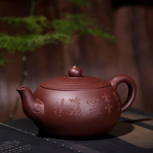 Zisha Yixing Zisha Teapot Tea Pot 400ml Handmade Kung Fu Tea Set Teapots Ceramic Chinese Ceramic Clay Kettle Gift Safe Packaging