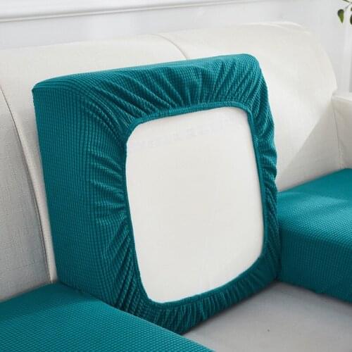 Jacquard Sofa Cushion Cover For Pets Kids Elastic Chair Cover Funiture Protector Thickened Washable Anti Slip Couch Slipcover