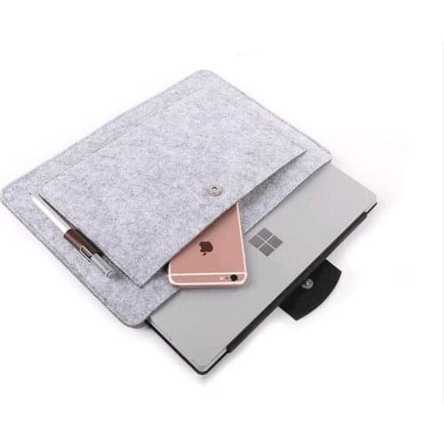New Handbag Sleeve Case for Microsoft Surface Pro 4 3 Pouch Bag Cover for Surface 3 Surfacebook Protective Tablet Case