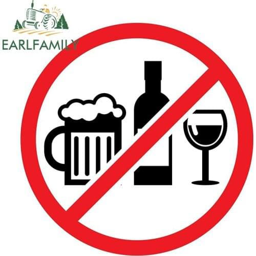 EARLFAMILY 13cm x 13cm for No Alcohol Car Stickers Scratch-Proof Sunscreen Decal Air Conditioner Refrigerator Laptop Decoration