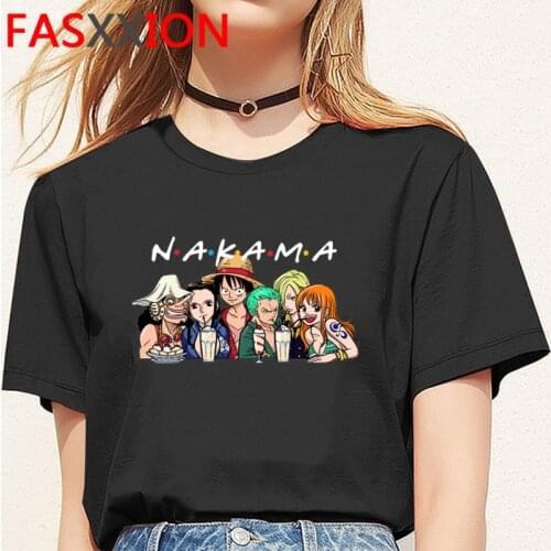 One Piece Nakama t shirt summer top men harajuku graphic tees casual top tees tumblr
