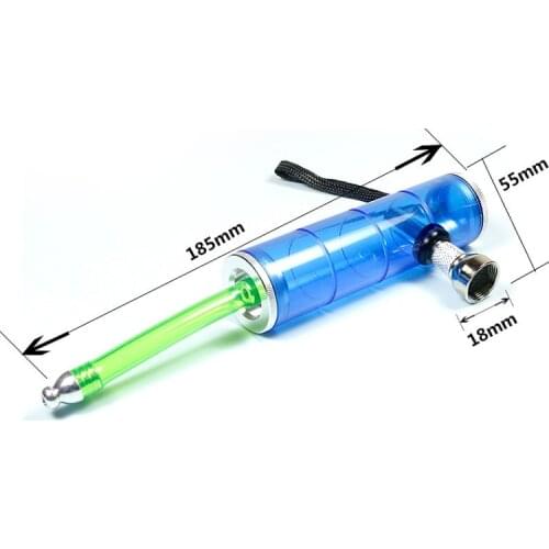 Healthy Alumium Aryclic Plastic Tobacco pipe Smoking Hookah High Grade Smoke Pipe