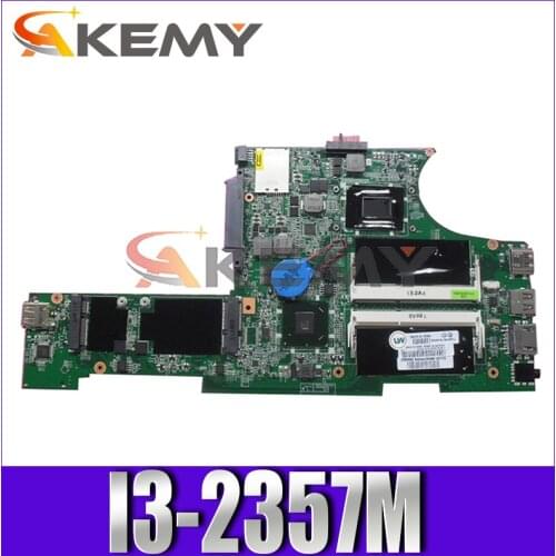 Laptop motherboard For LENOVO Thinkpad Edge 120 E120 I3-2357M Mainboard 04W1830 DA0FL8MB8C0 HM65