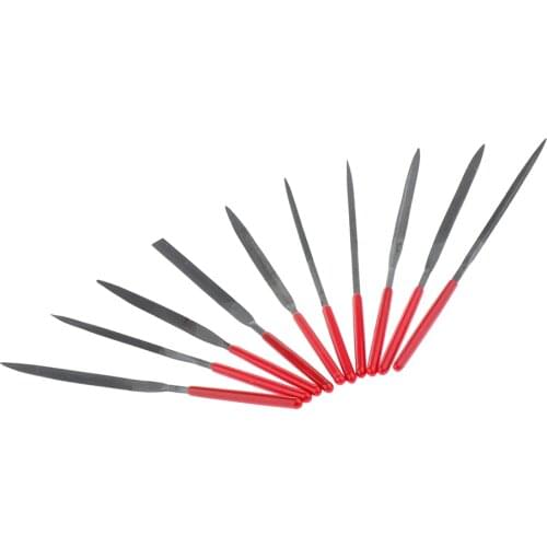 10 Piece Tool Set Diamond File Set Length: 14cm File Down Rough Spots