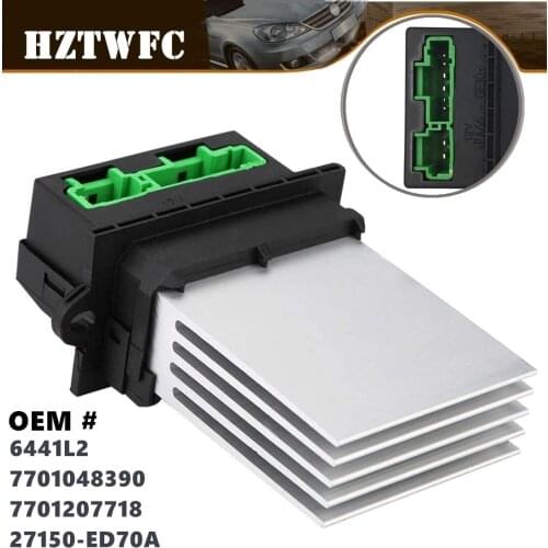 Heater Blower Resistor 7701048390 For ENAULT SCENIC I SCENIC II Nissan For Citroen C2 C3 C5 For Peugeot 406 107 207 607