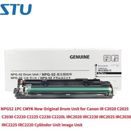 NPG52 1PC CMYK New Original Drum Unit for Canon IRC2020 IRC2230 IRC2025 IRC2030 IRC2225 IRC2220 IR C2020 C2025 C2225 Image Unit