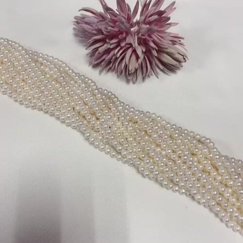 Wholesale cheap price natural Freshwater 8-9mm Round Pearl Strings