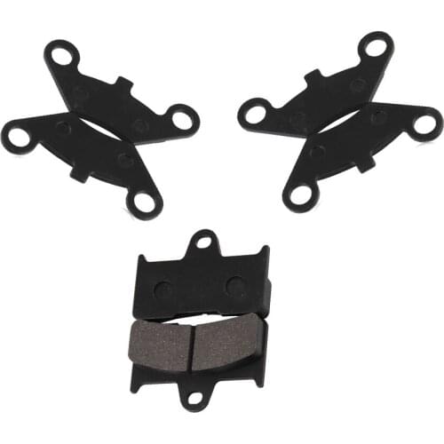 ATV Front 4pcs+Rear 2pcs Semi metallic non asbestos Brake Pad for CF Motor CF500 500CC CF 600 600CC X5 X6 X8 U5 ATV UTV