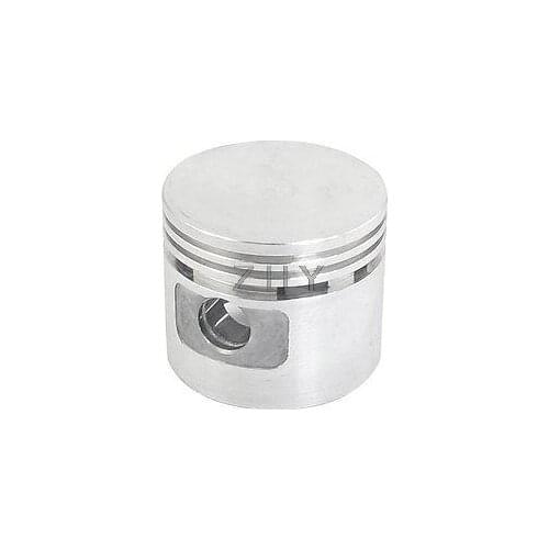 Silver Tone Aluminum Alloy 47mm Dia Engine Air Compressor Piston
