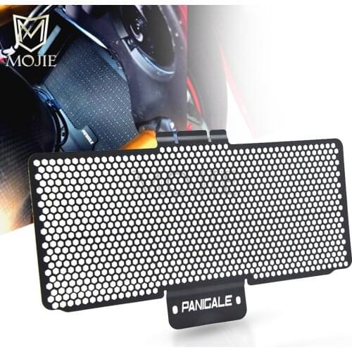 Motorcycle Radiator Oil Cooler Guard Grille Grill Protector Cover For Ducati Panigale V2 959 899 1199 Tricolore S 1299 R S Upper