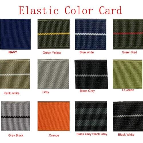 New 18/20/22mm Nato French Troops Parachute Bag Watchband Zulu Elastic Nylon Belt Watch Strap Bracelet Military Watch Band Blue