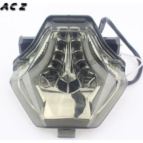ACZ Motorcycle Brake Turn Signals Integrated LED Light Rear Tail Light for Yamaha R25 R3 MT03 MT07 taillight r30