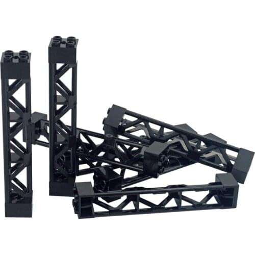 20-100 pcs City Accessory Pillars Technical MOC parts Support Stent Column bulk Brick Construction Military Building Block 95347