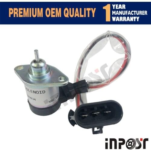 In Stock Stop Solenoid Valve 12v For T250 T300 T320 Skid Steer 6689034 1G577-60010 1G577-60011