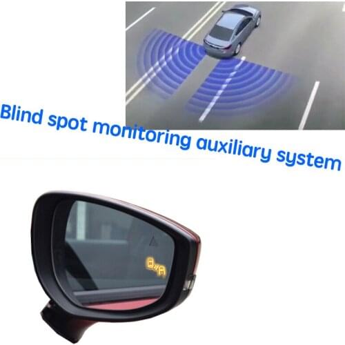 Car BSD BSM BSA Blind Area Spot Warning Drive Mirror Rear Radar Detection System For Mazda 3 Axela BP 2019 2020
