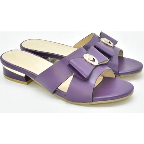 Ladies Shoes and Sandals Shoes for Wedding Women Luxury Designer Low Heels Sandals Women Italian Style Elegant Slip on Pumps