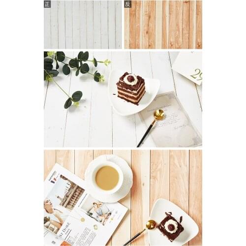 100 Kinds Of Color 57x87cm Wood And Marble For Multi Functional Plane Background Pictures Of Fruits Beverage Tableware Etc