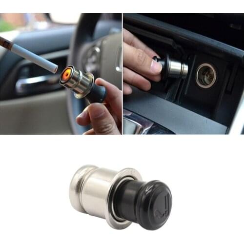 Car Mini Electronic Cigarette Lighter 12-24V Universal Front Car Ignite Device Auto Cigarette Lighter Accessoriesinterior Tools