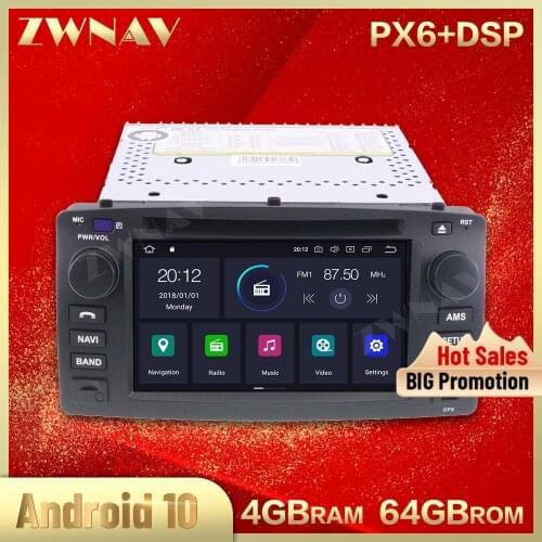 For 2001 2002 2003 2004 2005 2006 Toyota corolla Android Screen Car Multimedia Player Stereo GPS Radio GPS Navi Audio Head Unit