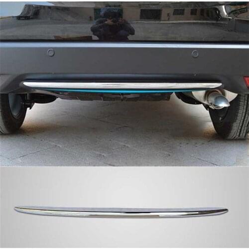 CAR STYLING CHROME REAR HOOD LAMP LINING COVER MOLDING TRIM BUMPER STYLING BEZEL GARNISH FOR HONDA HRV VEZEL HR-V 2014 2015 2016