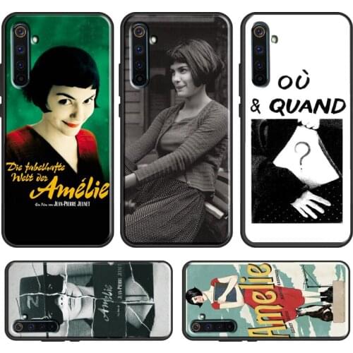 Amelie Movie Poster Case For OnePlus 8 7 Pro Nord 7T For OPPO Realme 6 7 X2 X7 X50 Pro XT C3 Reno 4 Pro A9