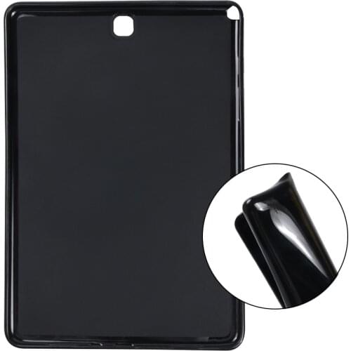 Case For Samsung Galaxy Tab A 9.7 inch SM-T550 SM-T555 Soft Silicone Protective Shell Shockproof Tablet Cover Bumper Fundas