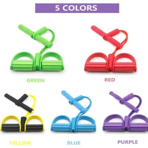 Slim Stomach Stovepipe Abdomen Exercise Fitness Workout Equipment Squat Resistance Band Stretching Machine Sit-up Pedal Rally