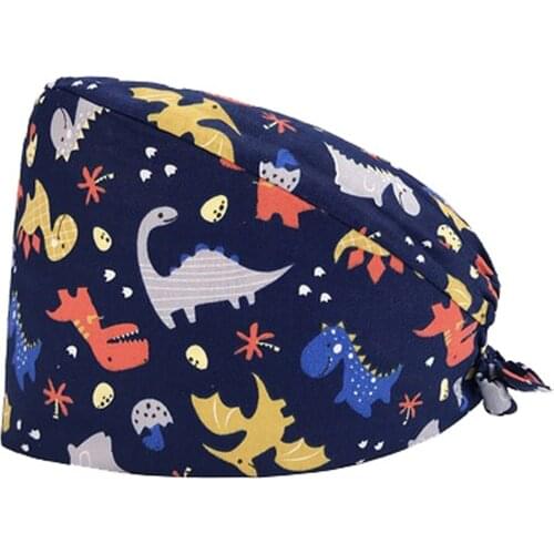 Gorro Enfermera Nurse Hat Scrubs Cap With Buttons Bouffant Hat With Sweatband Adjustable Womens And Mens Gorros Quirurgicos#P30