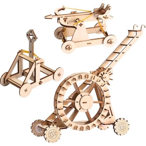 STEM Toys for Children Educational Science Experiment Technology Toy Set DIY Hydraulic Excavator Model Puzzle Painted Kids Toys