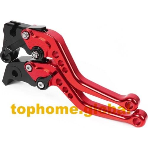 For Honda CBR600F F2 F3 F4 F4i 1991-2007 Short Red Clutch Brake Levers 1992 1993 1994 1995 1996 1997 1998 1999 2000 2001 2002 03