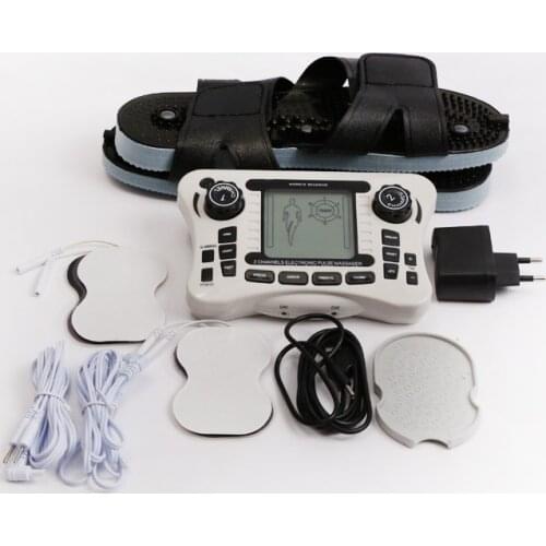 4 Mode Ems Pulse Massager Pain Relief Massager Digital Physiotherapy Massage Machine Pulse Pain Relief Massager Back Massager