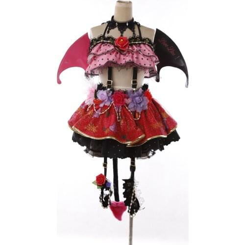 2019 New Hot Love Live Nico Yazawa Little Devil cos Dress Cosplay Costume Halloween costume demon