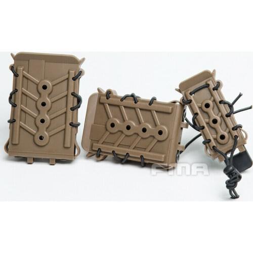 NEW FMA Airsoft Soft Shell Fast Mag Magazine Pouch for 5.56 Molle Belt System