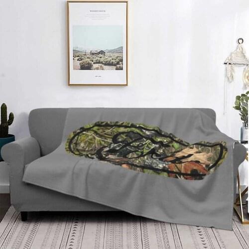 Ford Mossy Oak Air Conditioning Blanket Soft Warm Light Thin Blanket Racing Racing Mossy Oak Camo
