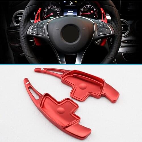 Steering Wheel Gear Shift Paddle For Mercedes Benz W176 W177 W246 W205 C205 W212 W213 W222 W463 W166 C117 X156 X247 X253 V167