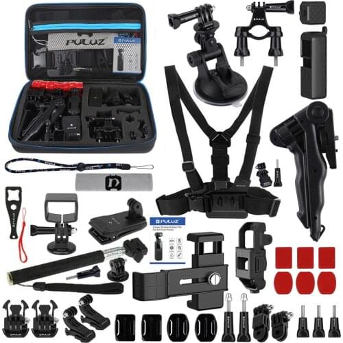 PULUZ 43 in 1 For DJI Osmo Pocket Handheld Accessories Total Ultimate Combo Kits EVA Storage Bag Case Box For DJI Osmo Pocket