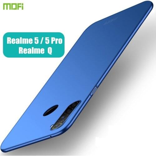 Realme Q Case MOFi Hard Luxury Protection Cover For OPPO Realme 5 Realme5 Pro Case Cover