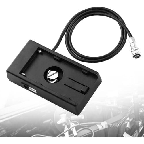 SAMTIAN NP-F970 Series Battery Gusset To BMPCC 6K Power Supply Line Suitable For Sony NP-F Series With 12V Battery Plate Gusset