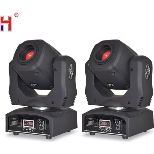 Led Spot Mini Moving Head Light 60W Dmx Dj 8 Gobos Effect With 3 Face Prism Rotation For Stage Lighting Home Party