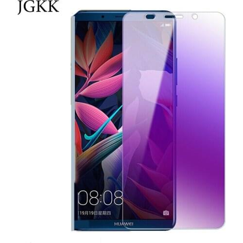 JGKK Screen Protector for Huawei Mate 30 4G 5G Mate30 Lite Mate10 Pro Mate10 Lite Mate 20 Lite Mate 20X Anti Blue Tempered Glass