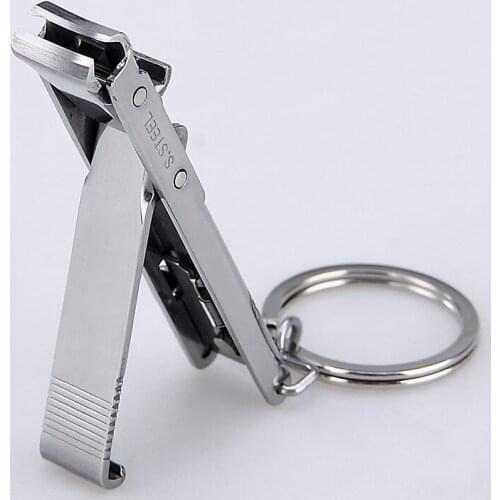 1PC Ultra-thin Portable Stainless Steel Nail Toe Cutter Trimmer Scissor Manicure Pedicure Tool Fingernail Clipper