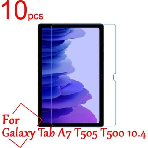 10pcs/lot Ultra Clear/Matte/Nano LCD Screen Protectors Cover for Samsung Galaxy Tab A7 (2020) T505 T500 10.4in Tablet Film